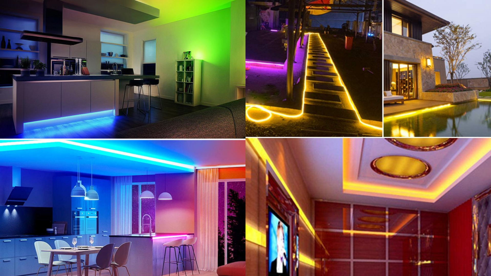 Differences between indoor and outdoor strip lights