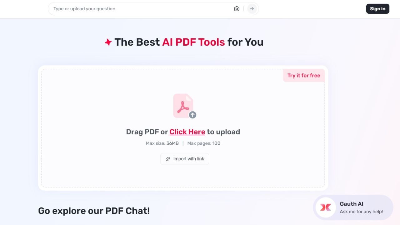 Understanding Political Science PDFs with Gauth