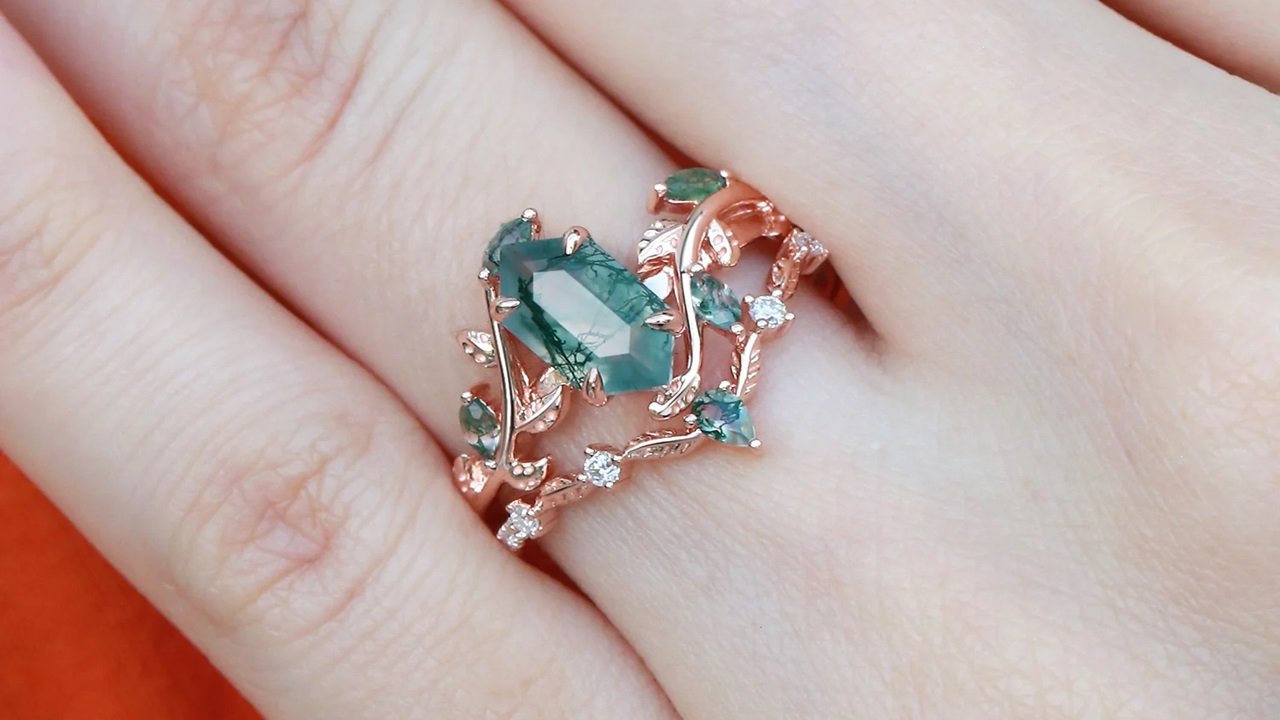 The Natural Moss Agate Difference: Why Felicegals Rings Stand Out
